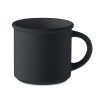 Matowy kubek ceramiczny 300 ml P100879O czarny