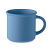 Matowy kubek ceramiczny 300 ml P100879O niebieski
