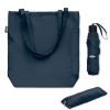 Zestaw torba z parasolem RPET 21 c P100925O niebieski