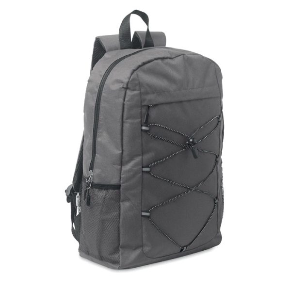 Plecak z poliestru 600D RPET P100967O kamienny szary