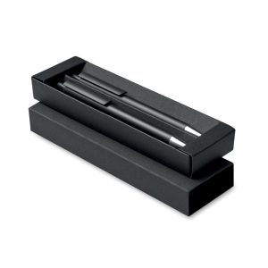 Aluminiowy zestaw piśmienniczy z r P101153O MI-MO2567-W