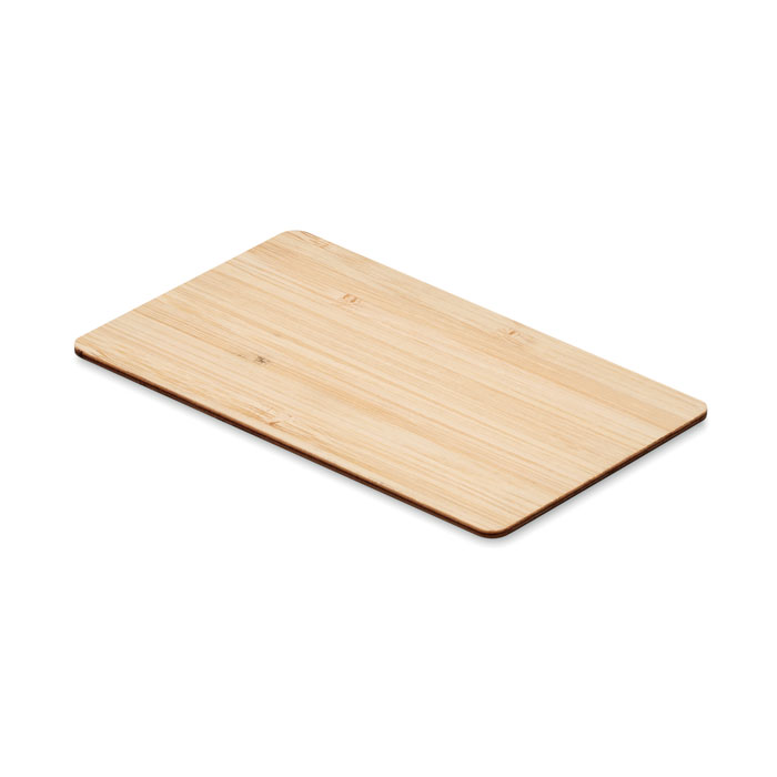 Karta RFID wykonana z bambusa P017563O MI-MO6200-40