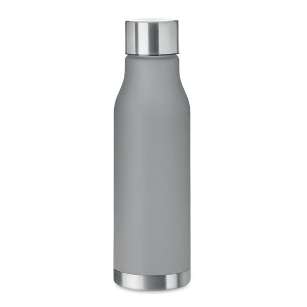 Butelka RPET 600 ml P017624O przezroczysty szary