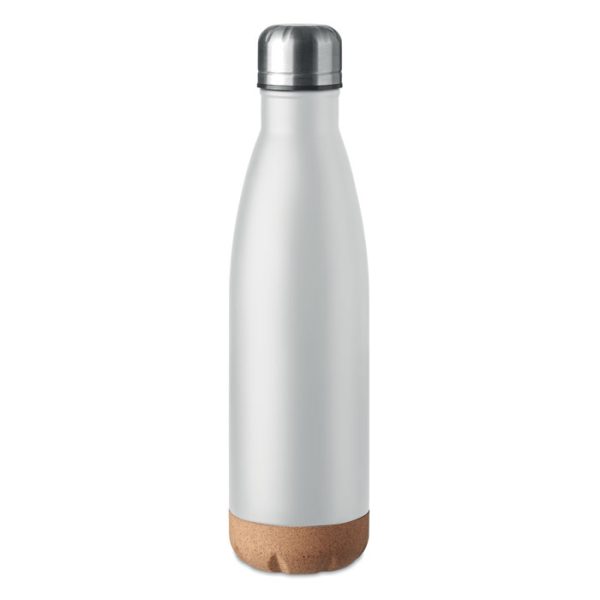 Dwuścienna butelka 500 ml P017727O bialy