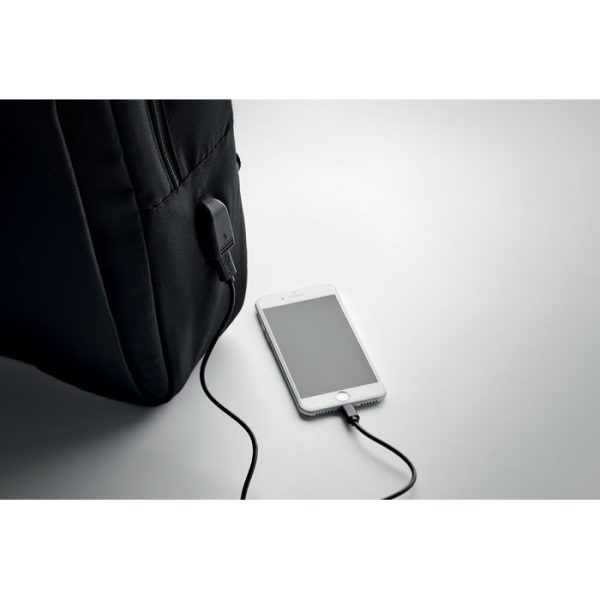Plecak na komputer z 300D RPET P017744O