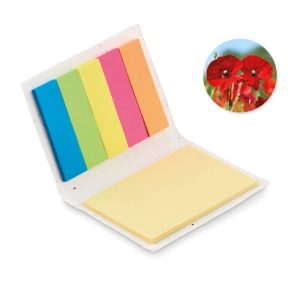 Papierowy notatnik z nasionami P039854O MI-MO6510-06