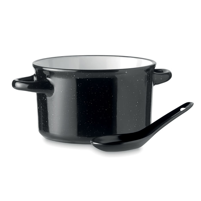 Miska vintage ceramika 550 ml P043199O MI-MO6606-W