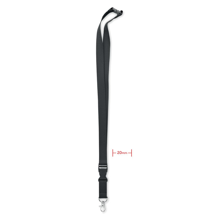 Smycz  bawełniana 20mm P045555O MI-MO6708-W