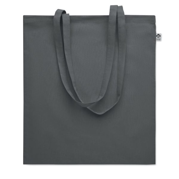 Torba z bawełny organicznej P045567O kamienny szary