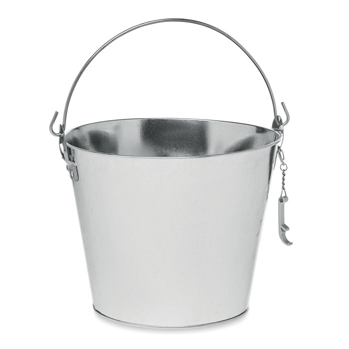 Metalowy kubełek na napoje 4L P045689O MI-MO6777-16