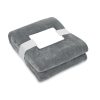 Koc polarowy RPET 280 gr/m² P045726O kamienny szary