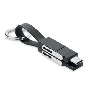 Brelok z kablem ładującym 4w1 P045757O MI-MO6820-W