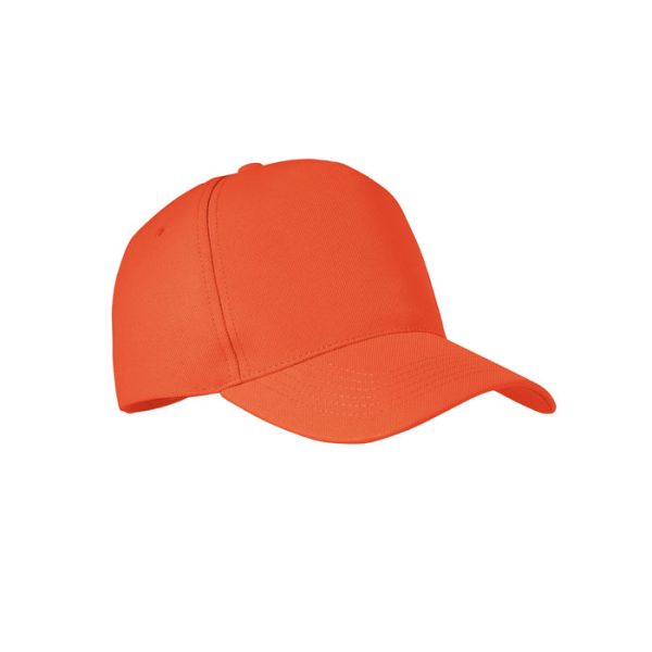 Czapka z daszkiem z RPET P049009O pomaranczowy