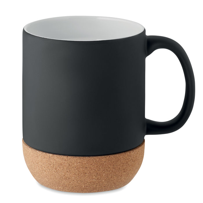 Ceramiczny kubek z korkiem P045798O MI-MO6839-W