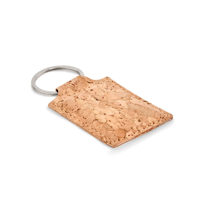 Prostokątny brelok z korka P045865O MI-MO6878-13