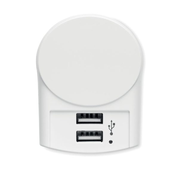 Ładowarka Euro USB (2xA) 12W P045869O