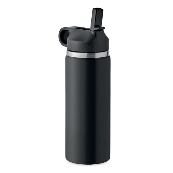 Butelka podwójna ścianka 500ml P051147O czarny