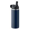 Butelka podwójna ścianka 500ml P051147O francuski granat