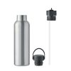 Butelka podwójna ścianka 700ml P051164O srebrny mat