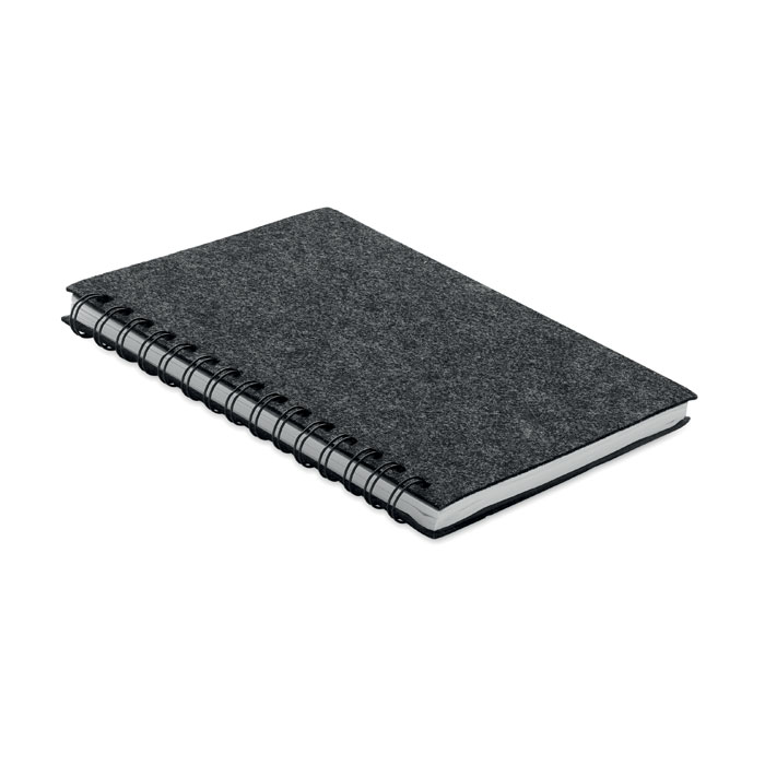 Notes A5, okładka z filcu RPET P051194O MI-MO6964-15