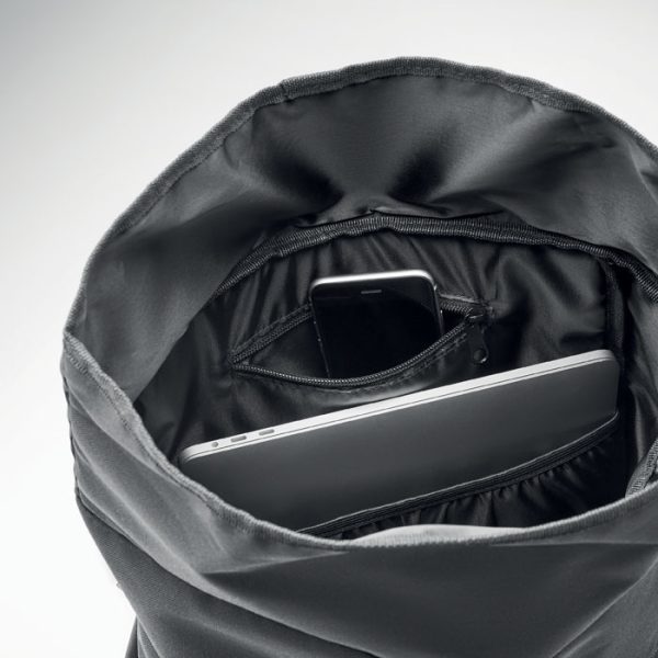 Plecak 600D RPET typu rolltop P051250O