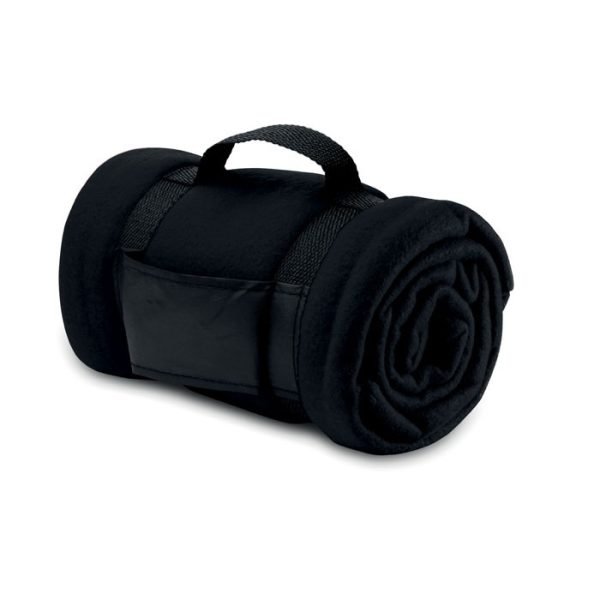 Koc polarowy P017800O czarny