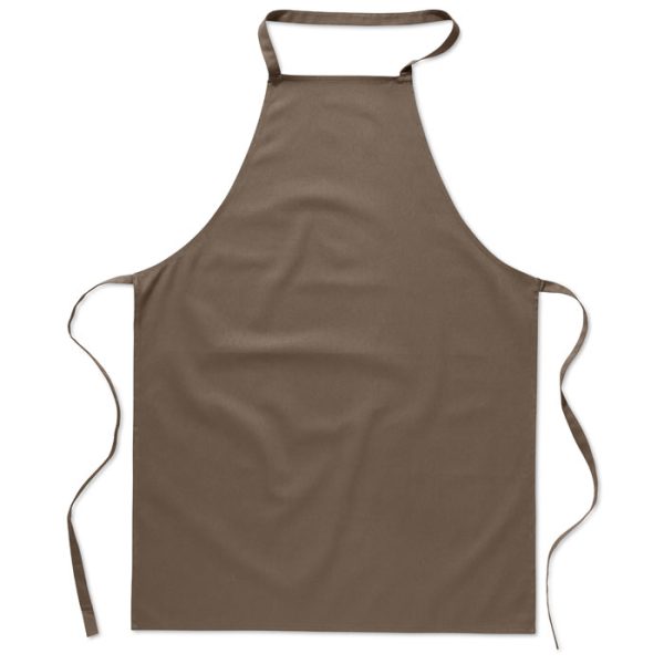 Bawełniany fartuch kuchenny P017812O taupe