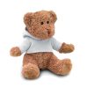 Pluszowy miś w koszulce P017842O bialy