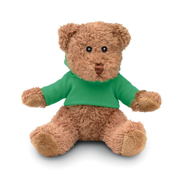 Pluszowy miś w koszulce P017842O zielony
