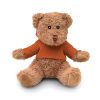 Pluszowy miś w koszulce P017842O pomaranczowy