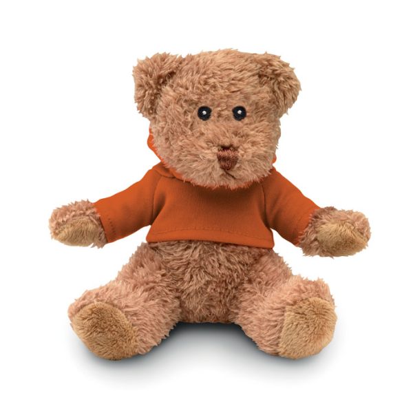 Pluszowy miś w koszulce P017842O pomaranczowy