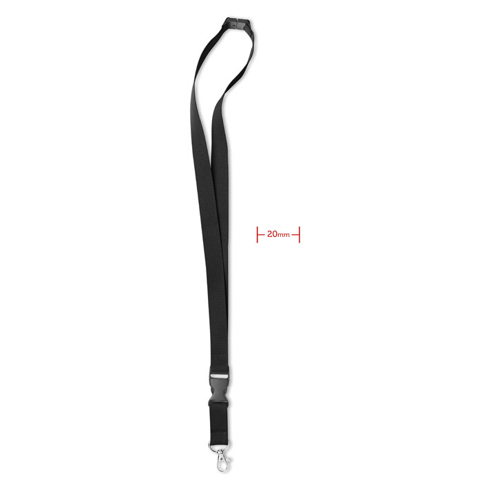 Smycz z metalowym zaczepem P018288O MI-MO8595-W