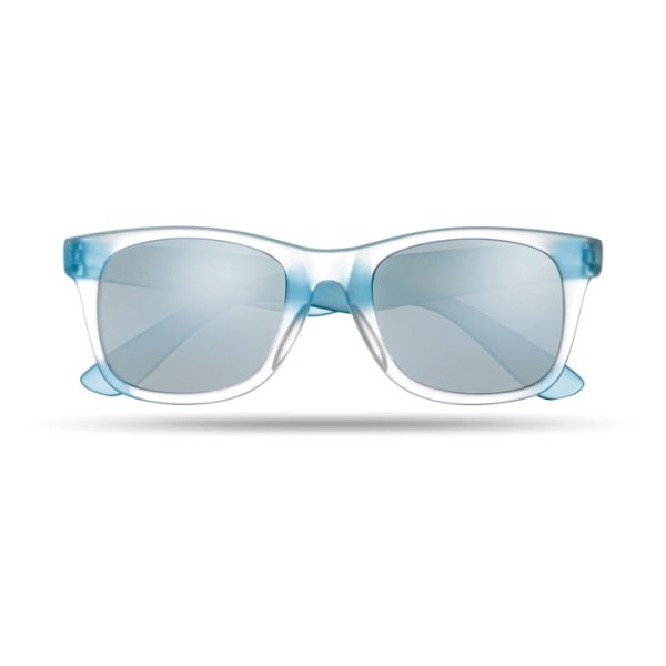 Lustrzane okulary przeciwsłon P018332O niebieski