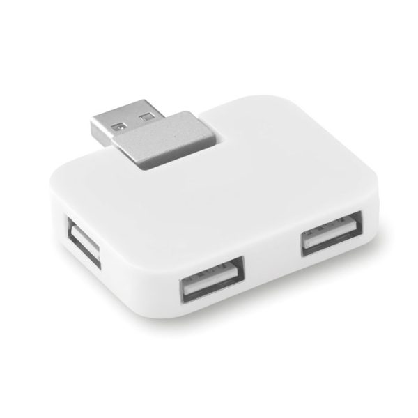 Hub USB 4 porty P018634O bialy