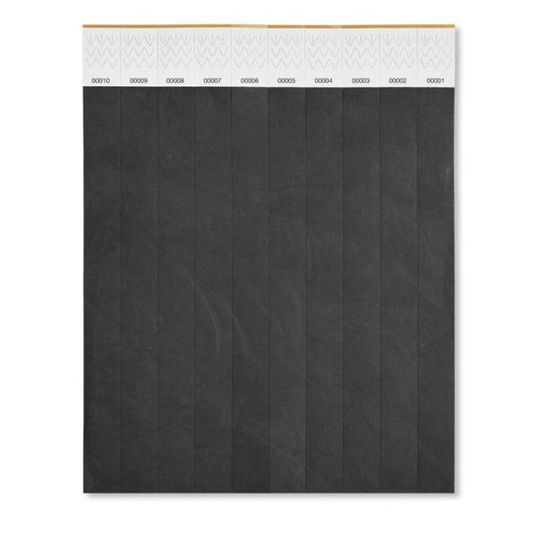 Opaska na rękę Tyvek® P018654O czarny