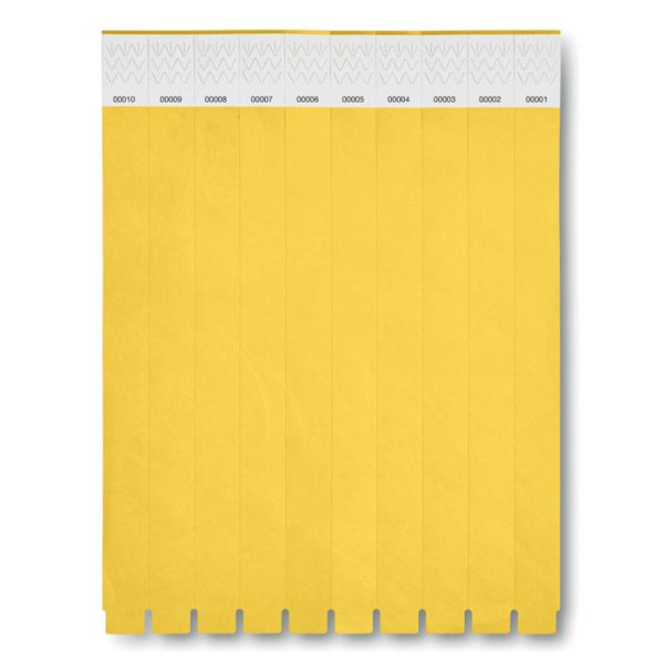 Opaska na rękę Tyvek® P018654O zólty