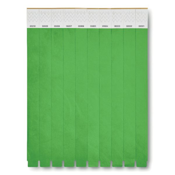 Opaska na rękę Tyvek® P018654O zielony
