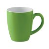 Kolorowy kubek ceramiczny P018971O zielony