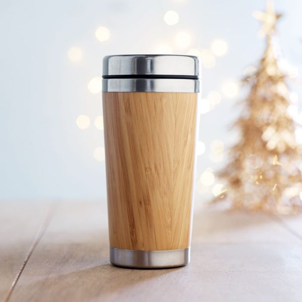 Bambusowy kubek podróżny 400ml P019232O