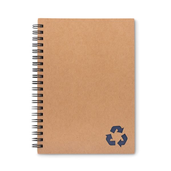 Notatnik z papieru mineralnego P019369O niebieski