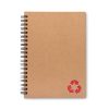 Notatnik z papieru mineralnego P019369O czerwony