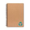 Notatnik z papieru mineralnego P019369O turkusowy