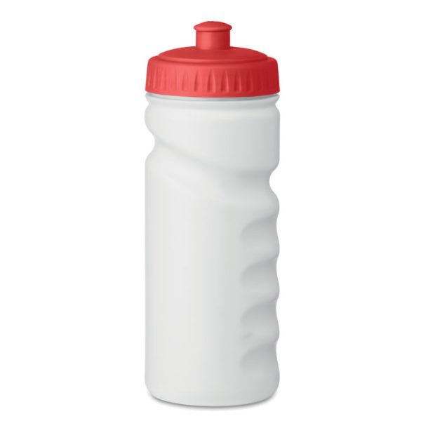 Butelka PE 500ml P019378O czerwony