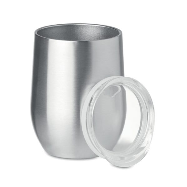 Kubek 300ml P019459O srebrny mat