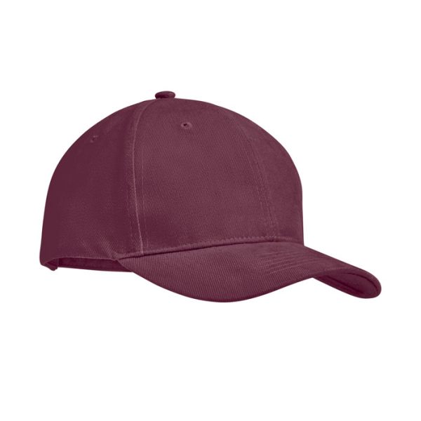 Czapeczka bejsbolowa P019535O burgund