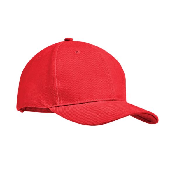 Czapeczka bejsbolowa P019535O czerwony