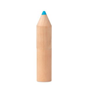 6 kredek w drewnianym pudełku P019899O MI-MO9875-40
