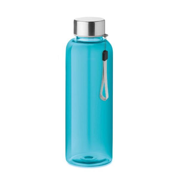 Butelka 500 ml z RPET P019946O przezroczysty niebieski