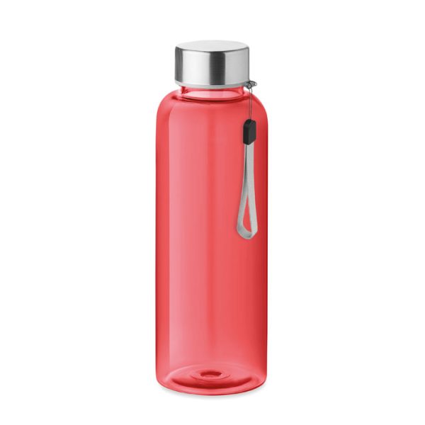 Butelka 500 ml z RPET P019946O przezroczysty czerwony