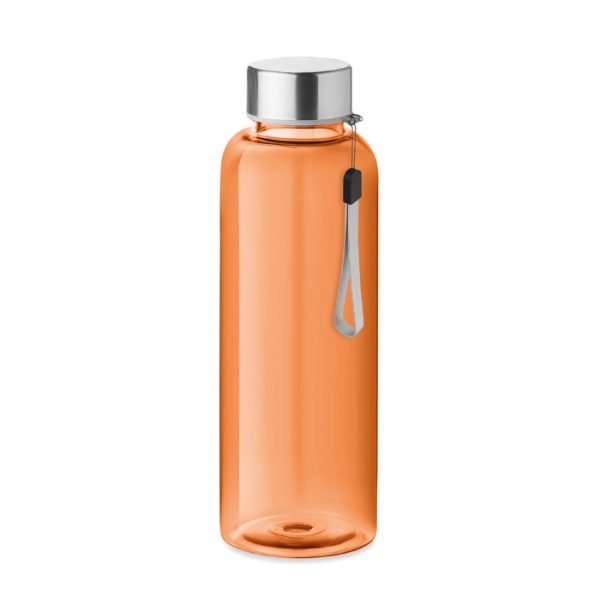Butelka 500 ml z RPET P019946O przezroczysty pomaranczowy